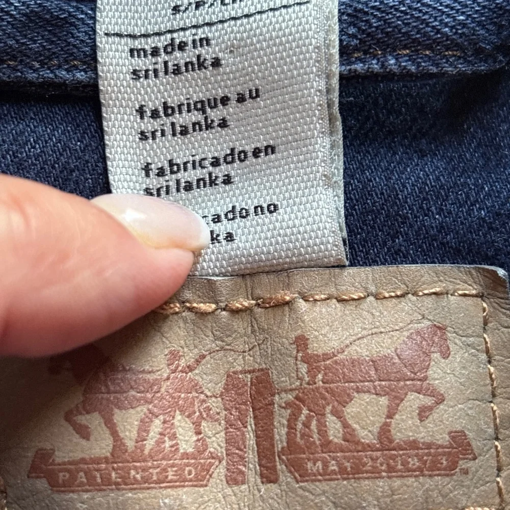 Levi's Dark Blue Jean Jacket - Size S - Picture 2 of 7